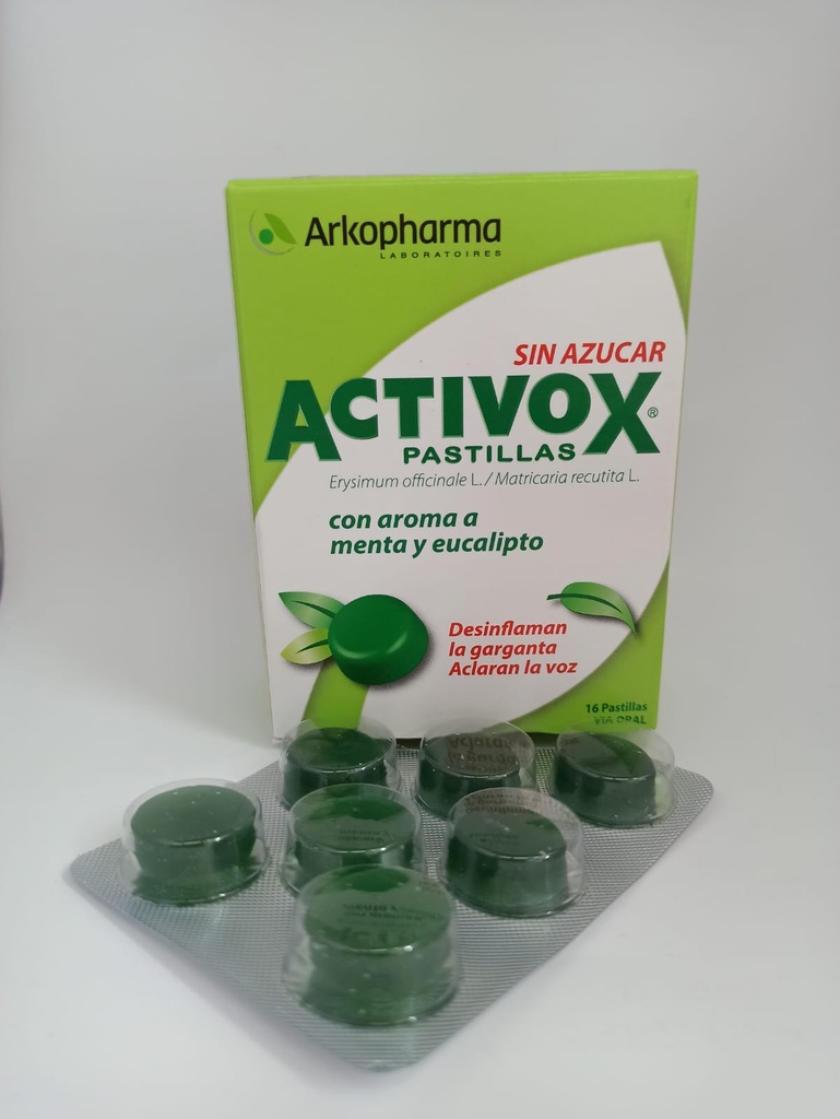 ACTIVOX MENTA Y EUCALIPTO
