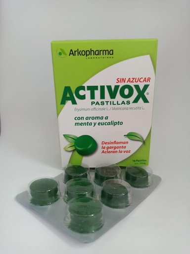 ACTIVOX MENTA Y EUCALIPTO